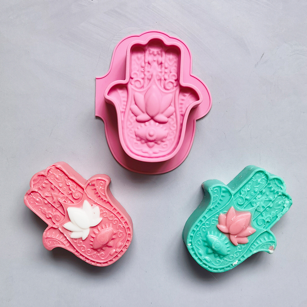 Candle Supplies In Bulk - 2/4pcs Silicone Soap Molds DIY Handmade