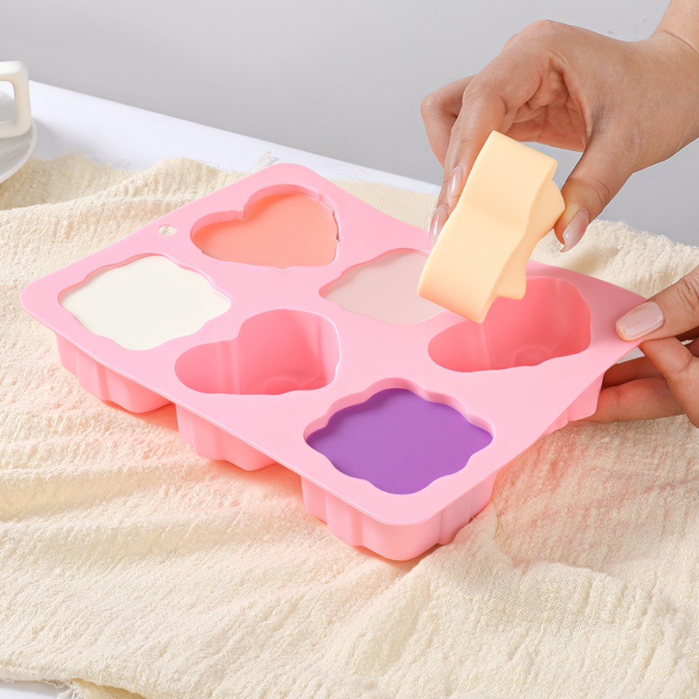 Square Heart Shape Silicone Mo - đánh giá và giá Candle Supplies In Bulk