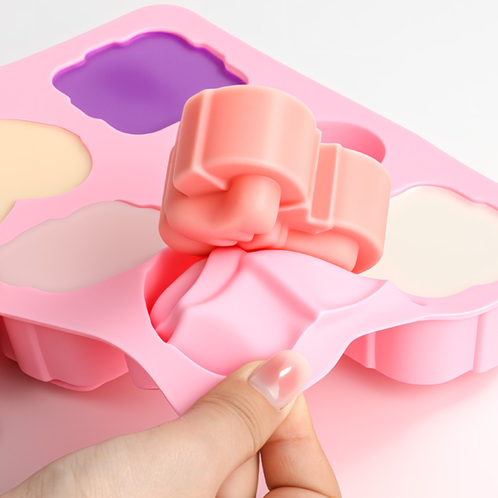 Square Heart Shape Silicone Mo - đánh giá và giá Candle Supplies In Bulk
