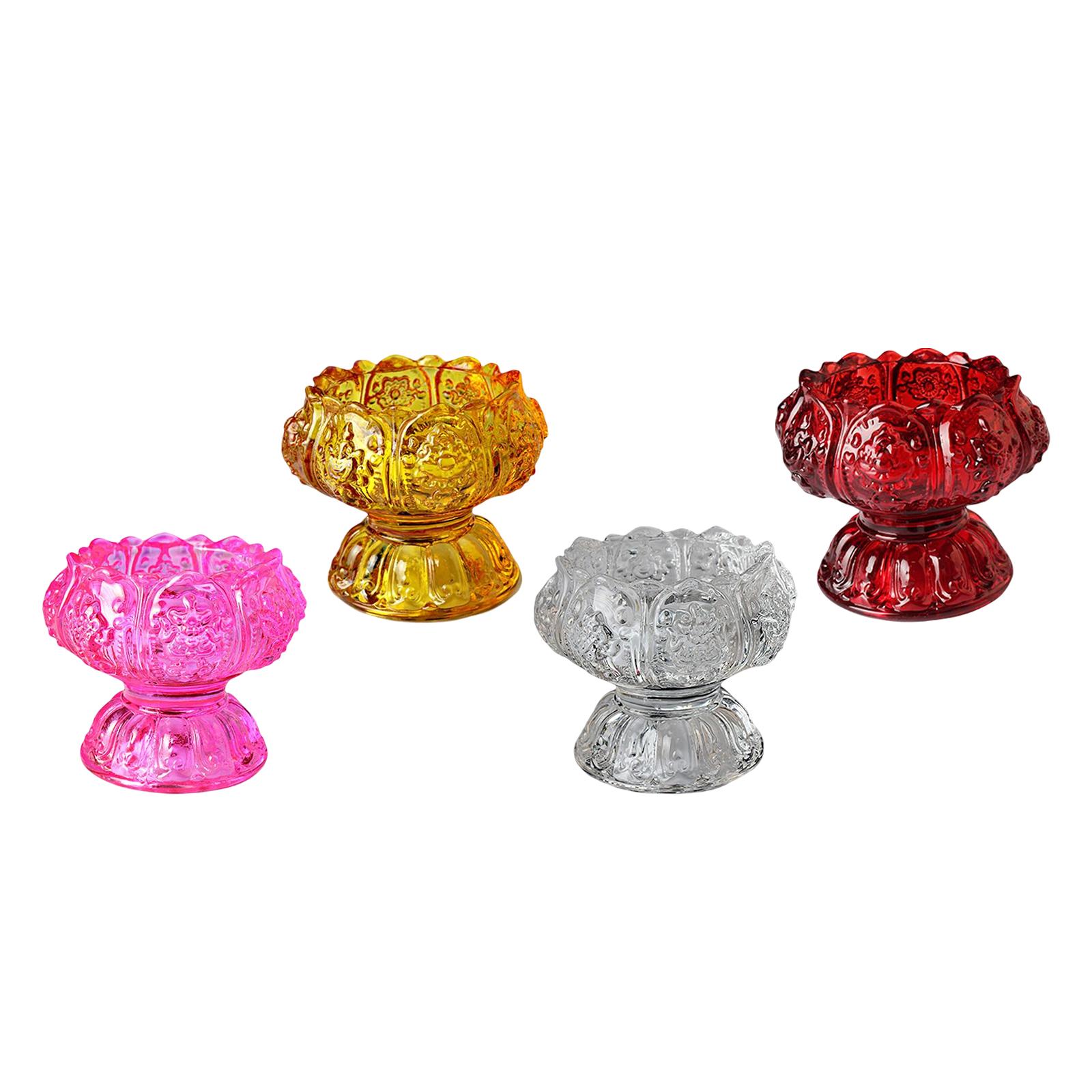 Tea Light Holder for Buddhist  - đánh giá và giá Candle Glass Supplies