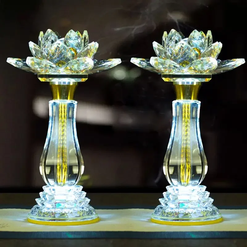 2pcs Glass Simulated Candle Ho - đánh giá và giá Candle Glass Supplies