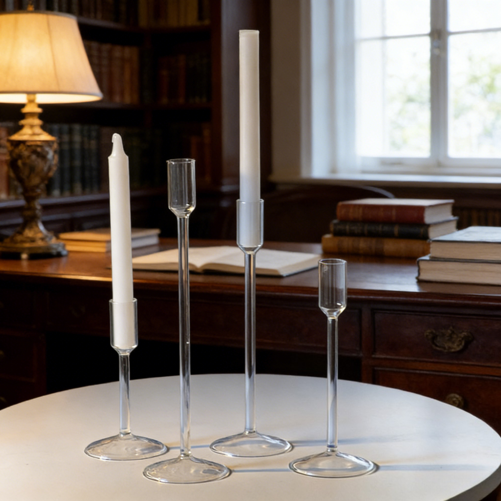 Nordic Minimalism Clear Glass  - đánh giá và giá Candle Glass Supplies