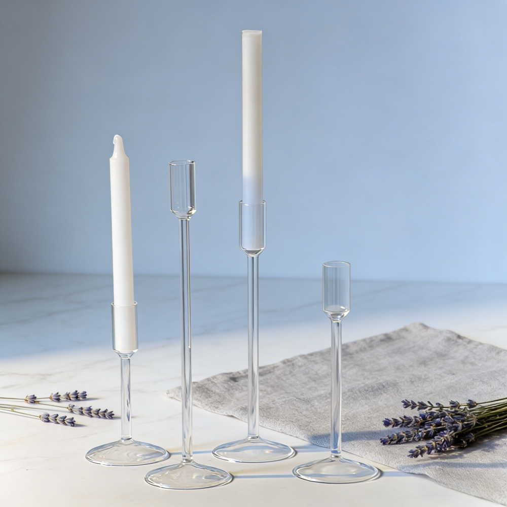 Nordic Minimalism Clear Glass  - đánh giá và giá Candle Glass Supplies