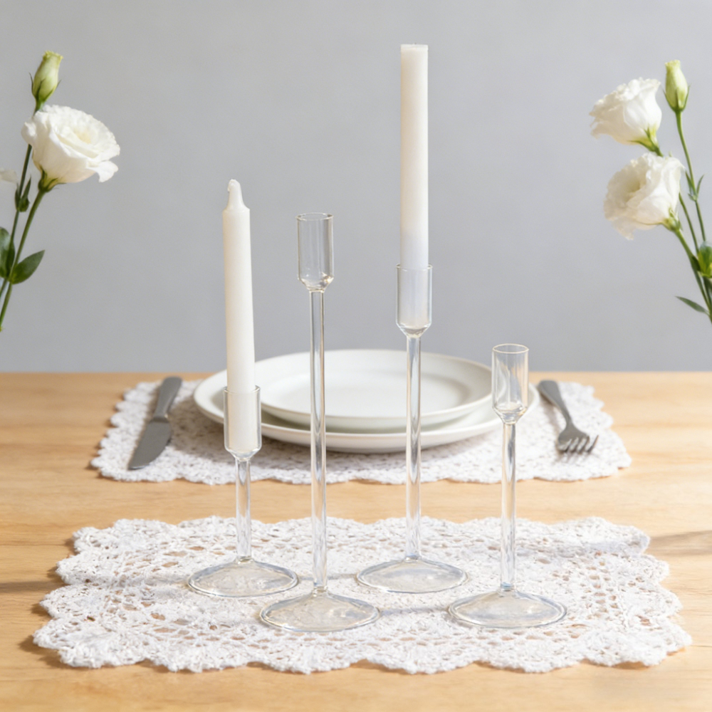 Nordic Minimalism Clear Glass  - đánh giá và giá Candle Glass Supplies
