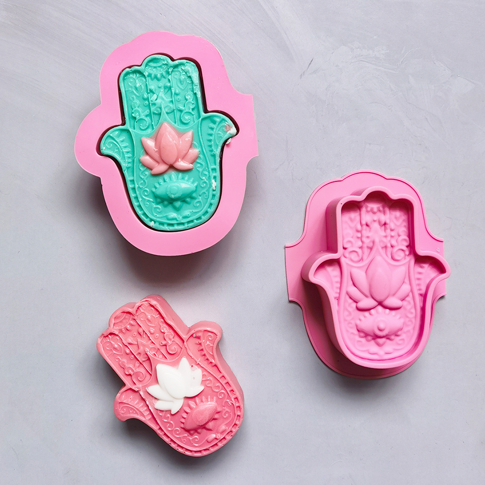 2/4pcs Silicone Soap Molds DIY - đánh giá và giá Candle Supplies In Bulk