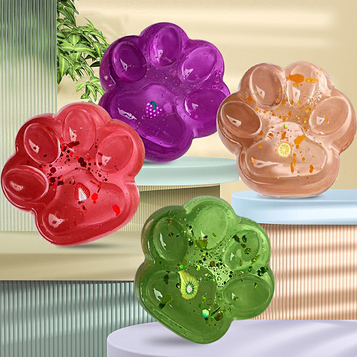 100G 7Colors Jelly Wax DIY Han - đánh giá và giá Candle Supplies In Bulk