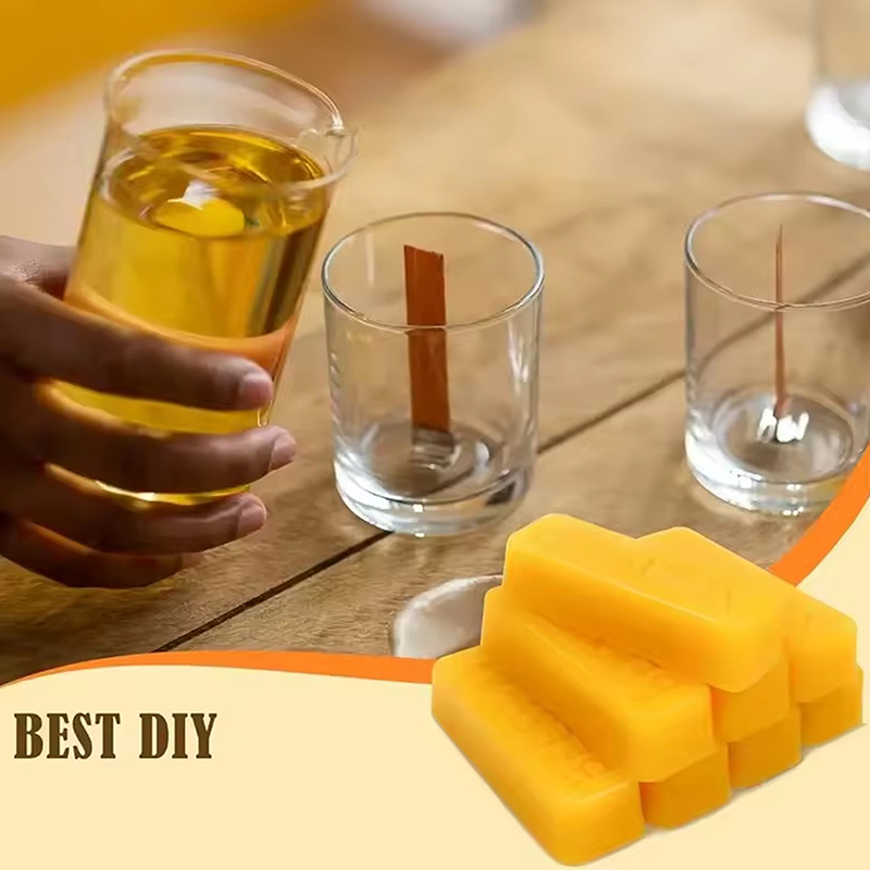 4/8pcs Pure Beeswax Blocks, Hi - đánh giá và giá Candle Supplies In Bulk
