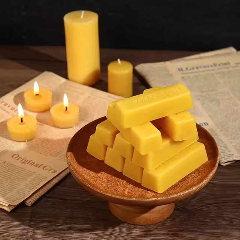 4/8pcs Pure Beeswax Blocks, Hi - đánh giá và giá Candle Supplies In Bulk
