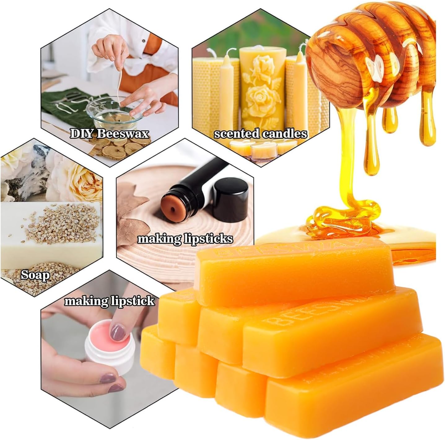 Beeswax Bar, Candle Wax Block  - đánh giá và giá Candle Supplies In Bulk