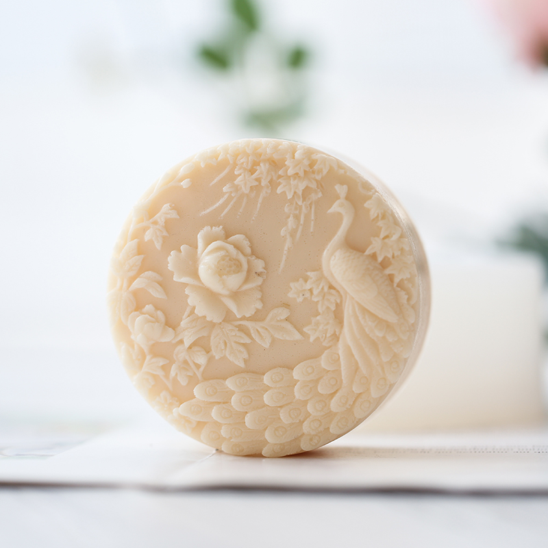 Peacock Flower Pattern Silicon - đánh giá và giá Candle Supplies In Bulk