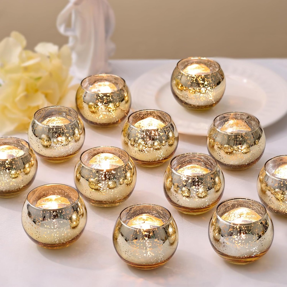 6/12Pcs Glass Candle Holders B - đánh giá và giá Candle Glass Supplies