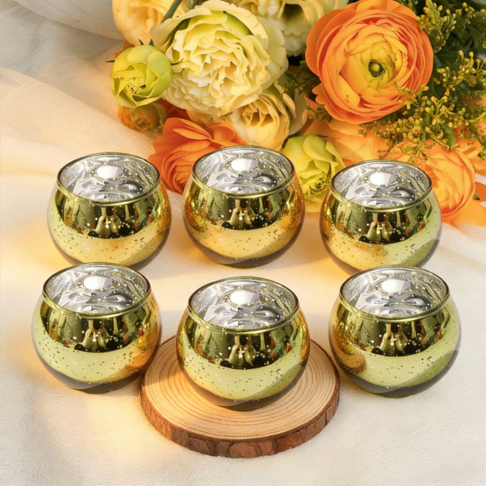 6/12Pcs Glass Candle Holders B - đánh giá và giá Candle Glass Supplies
